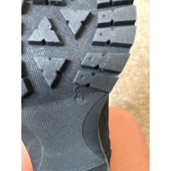 Steve Madden Apollo Chelsea Boots Women's Size 8 Black Chunky Platform Pull On 9 - Picture 7 of 7